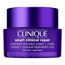 Clinique Smart Clinical Repair™ Overnight Recovery Cream + Mask Odżywczy Krem Na Noc 50ml