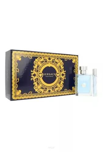 Versace Pour Homme Dylan Blue Woda Toaletowa 100ml & Woda Toaletowa 10ml &  Kosmetyczka ZESTAW