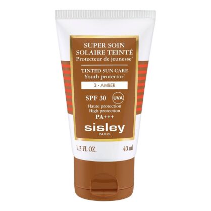 Sisley Super Soin Solaire Tinted Sun Care SPF30 Protective Malvorlagen 3 Bernstein 40 ml
