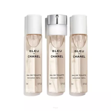 Chanel Bleu De Chanel Woda Toaletowa 3x20ml WKŁADY