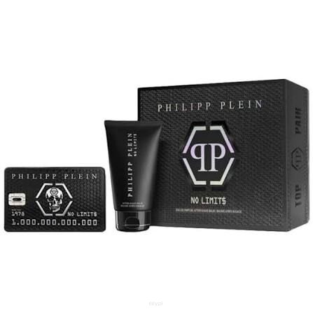 Philipp Plein No Limits Woda Perfumowana 50ml & After Share Balm 50ml ZESTAW
