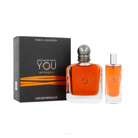 Giorgio Armani Stronger With You Intensely Woda Perfumowana 100ml & Woda Perfumowana 15ml ZESTAW