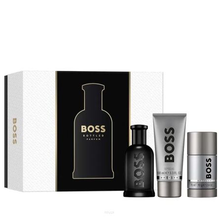 Hugo Boss Bottled Parfum 100ml & Shower Gel 100ml & Deostick 70g