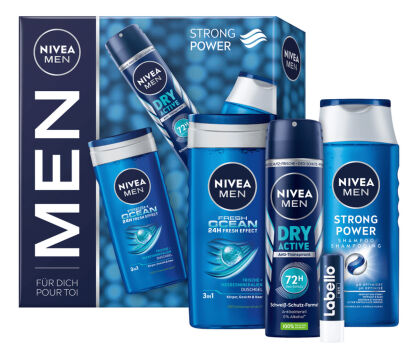 Nivea Strong Power ZESTAW