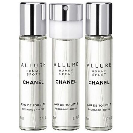 Chanel Allure Homme Sport Eau de Toilelette 3x20ml Einsätze