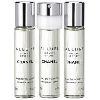 Chanel Allure Homme Sport Woda Toaletowa 3x20ml Wkłady