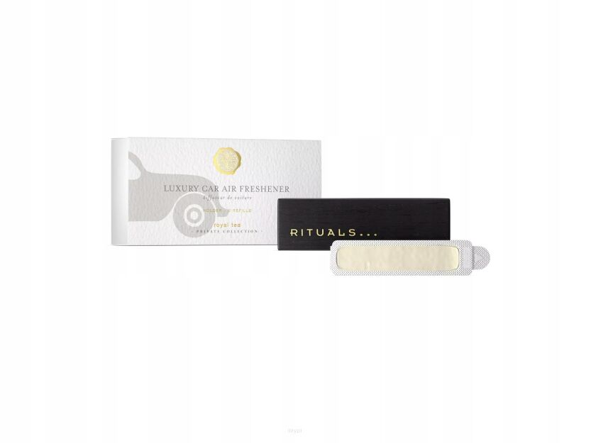 Rituals Luxury Car Air Refreshener Holder & 2 Refills, Royal Tea 2szt x 3g