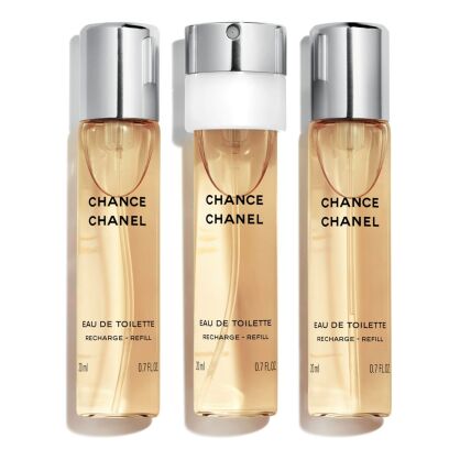 Chanel Chance Eau de ToileTelette 3x20ml Einsätze