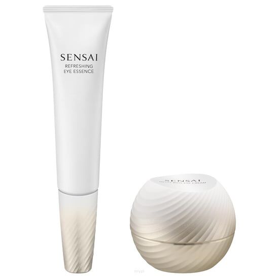 Sensai -Expertenprodukte Total Eye Treatment Eye Creams Erfrischende Augen Essenz 20ml & schmelzhaltige reiche Augencreme 15ml