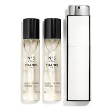Chanel No5 L'Eau Woda Toaletowa 3x20ml WKŁADY Z ETUI