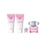 Versace Bright Crystal Woda Toaletowa 90ml & Shower Gel 100ml & Body Lotion 100ml & Edt 5ml ZESTAW - 5