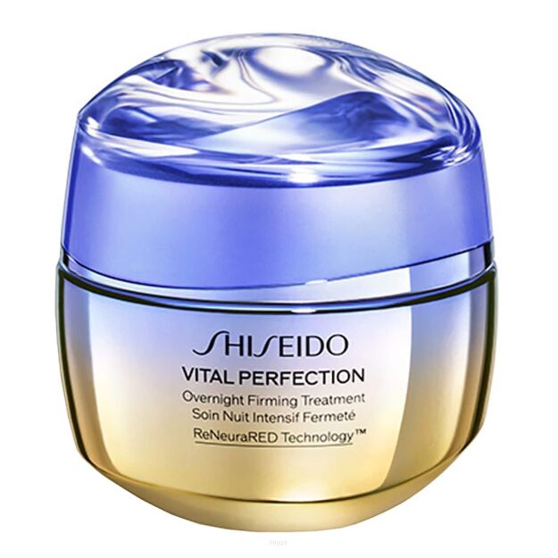 Shiseido Vital Perfektion über Nacht Straftat Behandlung Reneurared Technology Face Cream 50ml