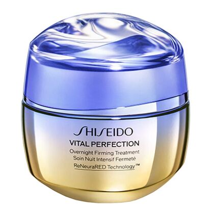 Shiseido Vital Perfektion über Nacht Straftat Behandlung Reneurared Technology Face Cream 50ml