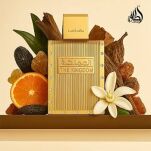 Lattafa The Kingdom Woda Perfumowana 100ml & Woda Perfumowana 12ml & Shower Gel 100ml ZESTAW - 3