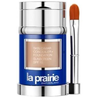 La Prairie Skin Caviar Concealer Foundation Kawiorowy Podkład W Kremie Z Korektorem SPF 15 30ml + 2g Honey Beige NW-30