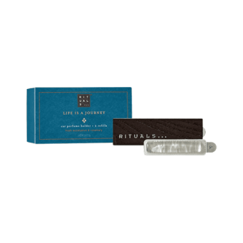 Rituals Car Air Refreshener Holder & 2 Refills, Fresh Eucalyptus & Rosemary 2szt x 3g